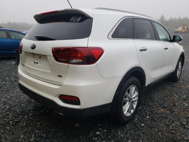 5XYPGDA3XKG441982 - 2019 KIA SORENTO L WHITE photo 4