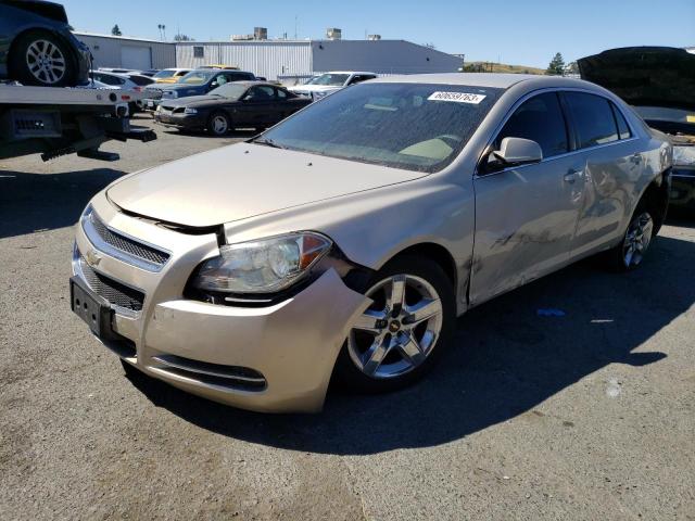 1G1ZH57B59F202615 - 2009 CHEVROLET MALIBU 1LT BEIGE photo 1