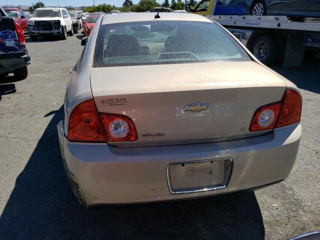 1G1ZH57B59F202615 - 2009 CHEVROLET MALIBU 1LT BEIGE photo 6