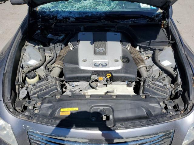 JNKBV61F97M812463 - 2007 INFINITI G35 SILVER photo 11