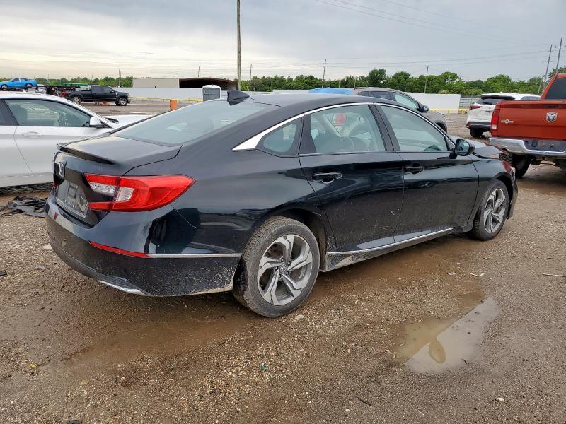 1HGCV1F41KA093785 - 2019 HONDA ACCORD EX Черный фото 3