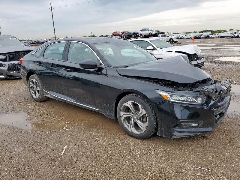 1HGCV1F41KA093785 - 2019 HONDA ACCORD EX Черный фото 4