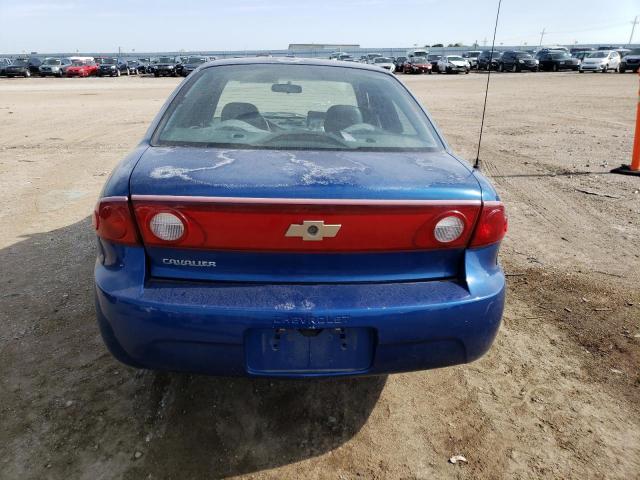 1G1JC52F547289487 - 2004 CHEVROLET CAVALIER BLUE photo 6