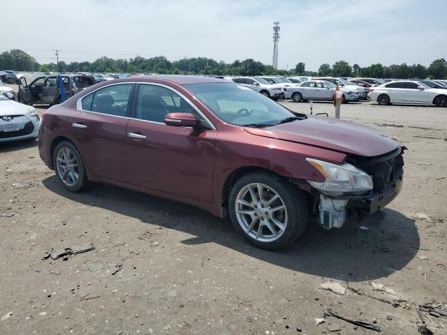1N4AA5AP9AC851942 - 2010 NISSAN MAXIMA S ბურგუნდია ფოტო 4