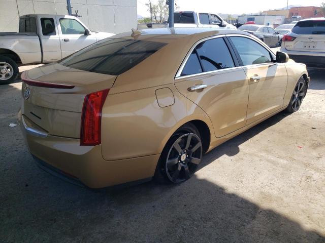 1G6AA5RA8D0145743 - 2013 CADILLAC ATS GOLD photo 3