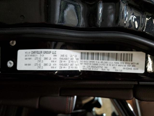 1C4PJMBS2EW237742 - 2014 JEEP CHEROKEE TRAILHAWK BLACK photo 13