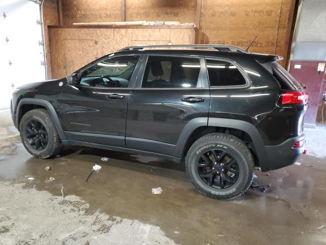 1C4PJMBS2EW237742 - 2014 JEEP CHEROKEE TRAILHAWK BLACK photo 2