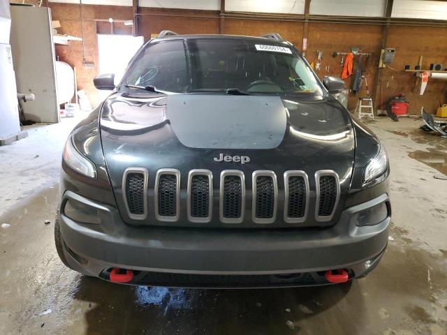 1C4PJMBS2EW237742 - 2014 JEEP CHEROKEE TRAILHAWK BLACK photo 5