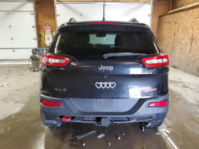 1C4PJMBS2EW237742 - 2014 JEEP CHEROKEE TRAILHAWK BLACK photo 6