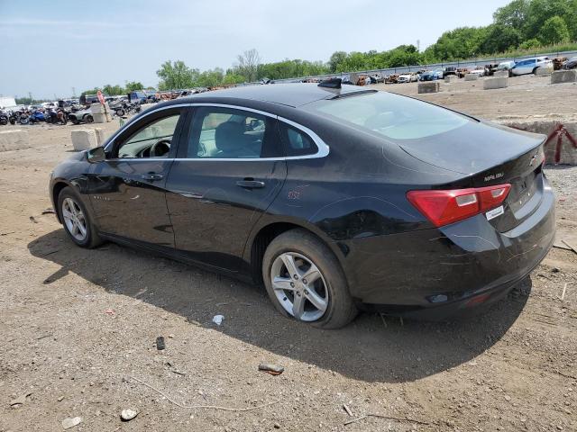 1G1ZB5ST1MF076148 - 2021 CHEVROLET MALIBU LS BLACK photo 2
