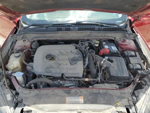 3FA6P0HD9ER255238 - 2014 FORD FUSION SE RED photo 11