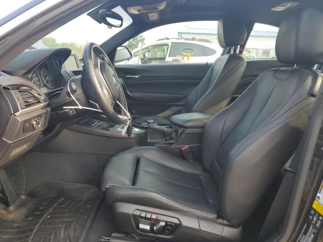 WBA2H9C52HV641899 - 2017 BMW 230XI BLACK photo 7