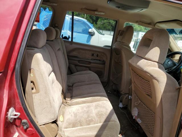 2HKYF18484H572313 - 2004 HONDA PILOT EX RED photo 11