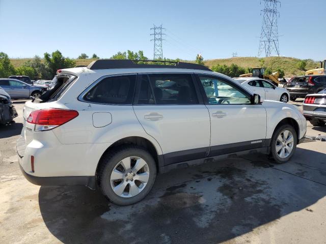 4S4BRCHC5A3346393 - 2010 SUBARU OUTBACK 2.5I PREMIUM WHITE photo 3