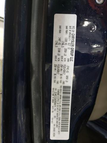 2C4RC1CG0DR588474 - 2013 CHRYSLER TOWN & COU TOURING L BLUE photo 14