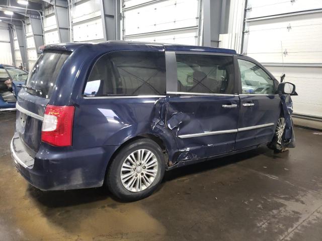 2C4RC1CG0DR588474 - 2013 CHRYSLER TOWN & COU TOURING L BLUE photo 3