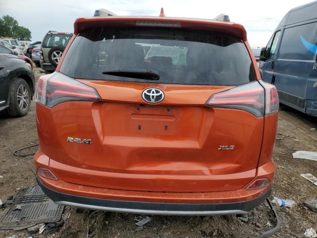 JTMWFREV5GJ060958 - 2016 TOYOTA RAV4 XLE ORANGE photo 6