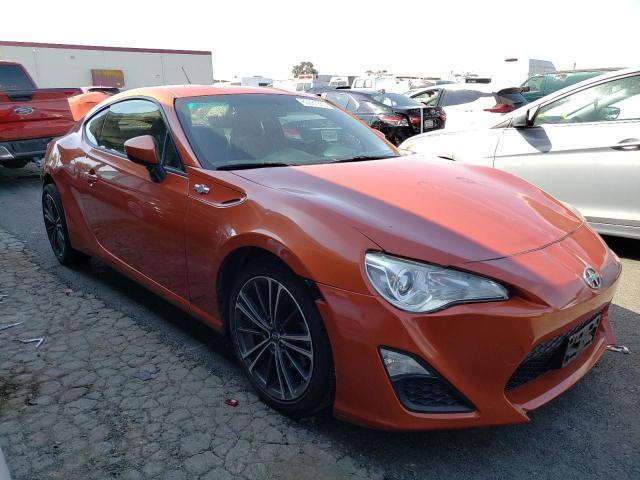 JF1ZNAA13E8704049 - 2014 TOYOTA SCION FR-S ORANGE photo 4