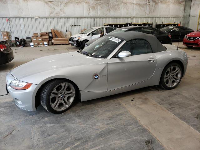 4USBT53463LU02744 - 2003 BMW Z4 3.0 SILVER photo 1