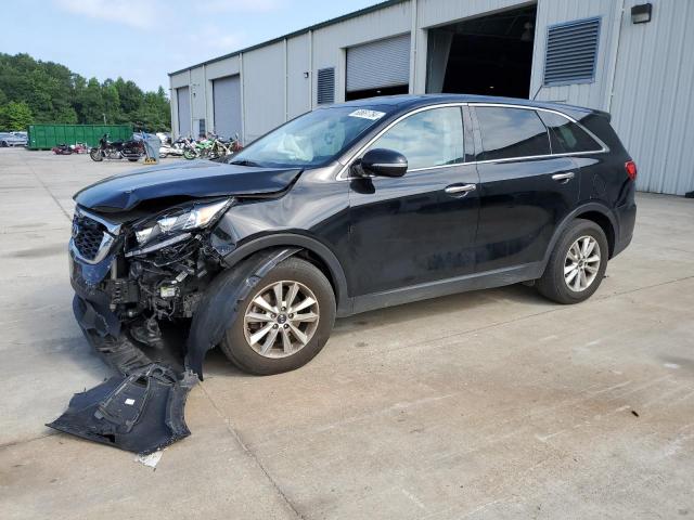 5XYPG4A32KG552977 - 2019 KIA SORENTO L BLACK photo 1