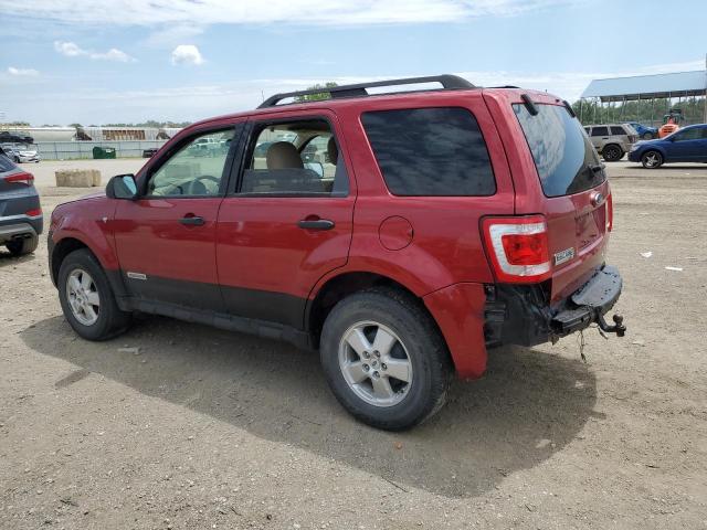 1FMCU93178KE67745 - 2008 FORD ESCAPE XLT RED photo 2