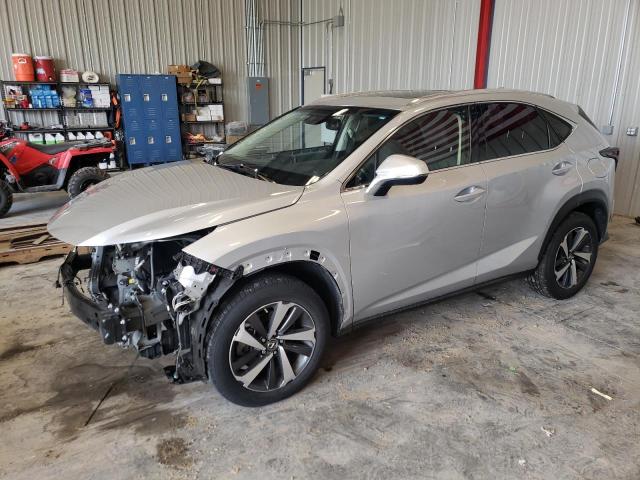 JTJBARBZ2K2189552 - 2019 LEXUS NX 300 BASE Srebrny zdjęcie 1