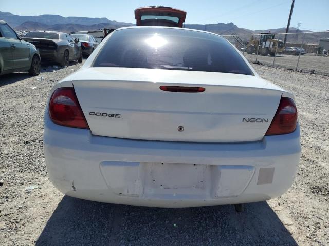 1B3ES26C64D564328 - 2004 DODGE NEON BASE WHITE photo 6