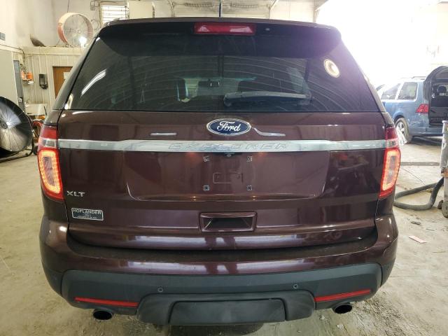 1FMHK7D83CGA08655 - 2012 FORD EXPLORER XLT MAROON photo 6