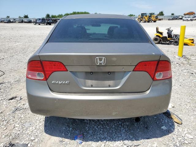 2HGFA16538H334225 - 2008 HONDA CIVIC LX SILVER photo 6