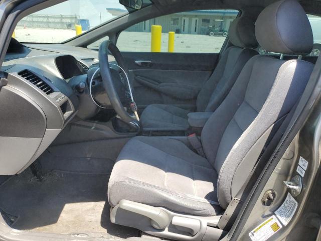 2HGFA16538H334225 - 2008 HONDA CIVIC LX SILVER photo 7