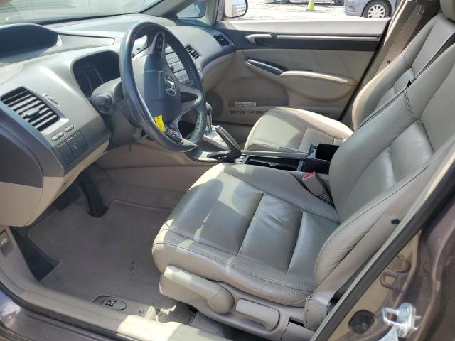 2HGFA1F95BH516521 - 2011 HONDA CIVIC EXL CHARCOAL photo 7