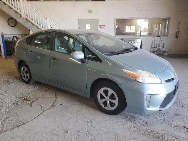 JTDKN3DUXC5392534 - 2012 TOYOTA PRIUS GREEN photo 4