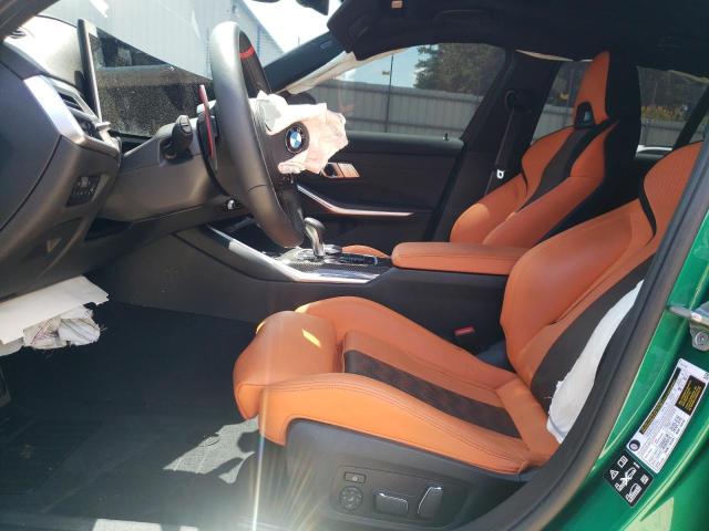 WBS33HJ01SFU49598 - 2025 BMW M3 COMPETITION GREEN photo 7