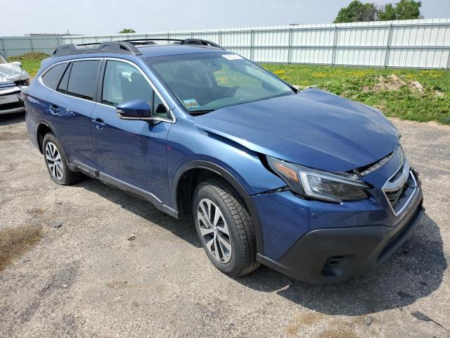 4S4BTACC4L3122452 - 2020 SUBARU OUTBACK PREMIUM BLUE photo 4