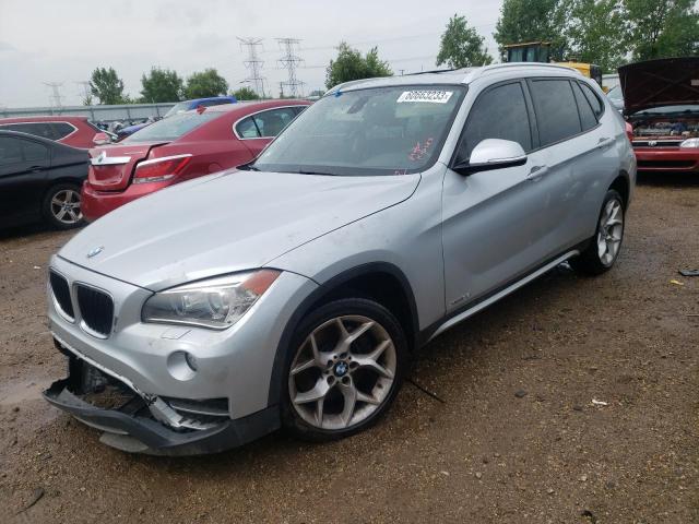 WBAVM5C57EVV91661 - 2014 BMW X1 XDRIVE35I SILVER photo 1