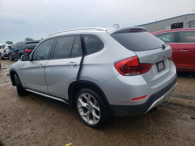 WBAVM5C57EVV91661 - 2014 BMW X1 XDRIVE35I SILVER photo 2