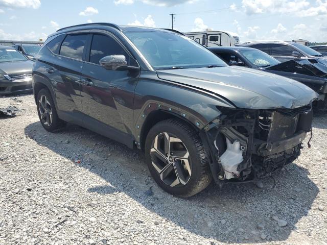 KM8JFCA14NU028195 - 2022 HYUNDAI TUCSON SEL CONVENIENCE GRAY photo 4