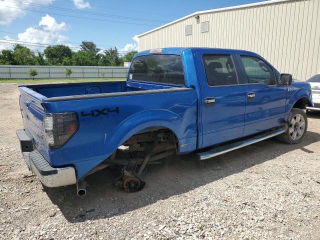 1FTFW1EF4DKD24106 - 2013 FORD F150 SUPERCREW BLUE photo 3