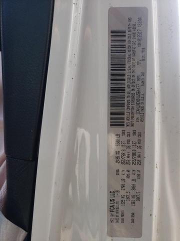 1C4HJXEN1KW564477 - 2019 JEEP WRANGLER U SAHARA WHITE photo 10