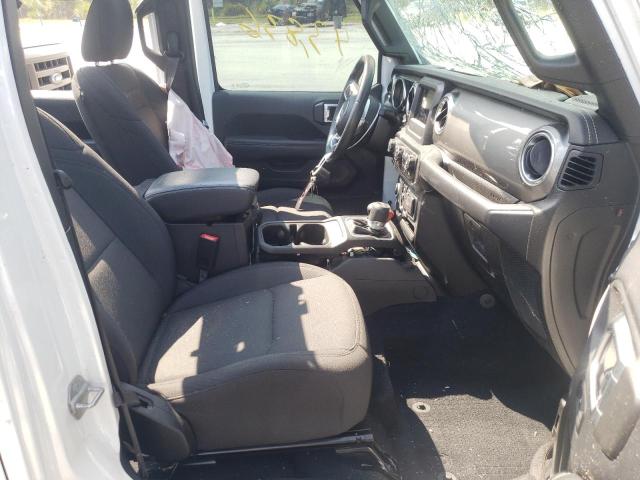 1C4HJXEN1KW564477 - 2019 JEEP WRANGLER U SAHARA WHITE photo 5