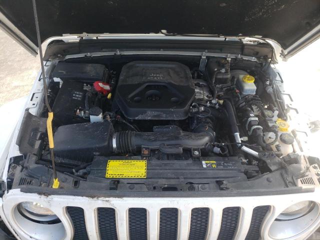 1C4HJXEN1KW564477 - 2019 JEEP WRANGLER U SAHARA WHITE photo 7
