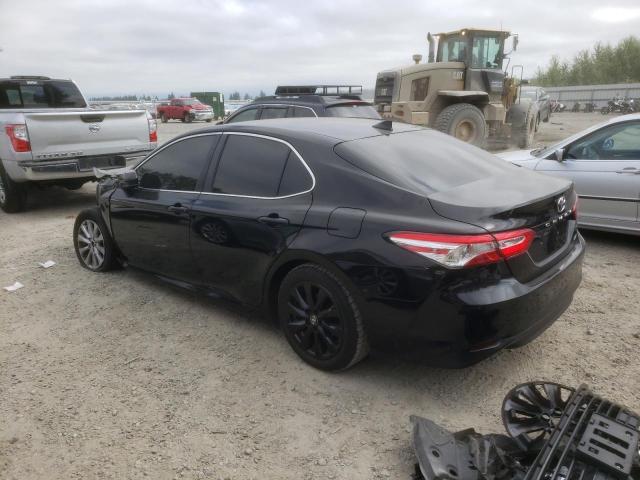 4T1B11HK5KU745447 - 2019 TOYOTA CAMRY L BLACK photo 2