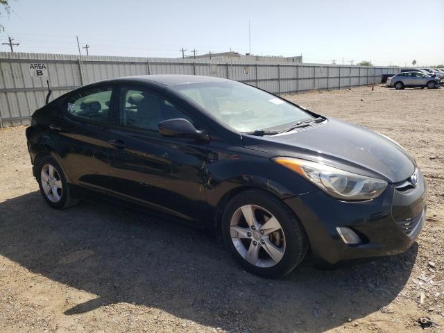 5NPDH4AE3DH235531 - 2013 HYUNDAI ELANTRA GLS BLACK photo 4