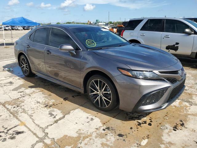 4T1S31AK6RU077706 - 2024 TOYOTA CAMRY SE NIGHT SHADE GRAY photo 4