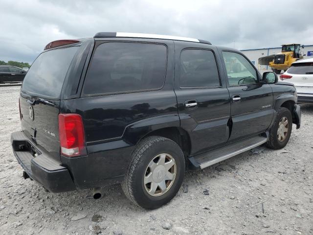 1GYEK63N73R207201 - 2003 CADILLAC ESCALADE LUXURY შავი ფოტო 3