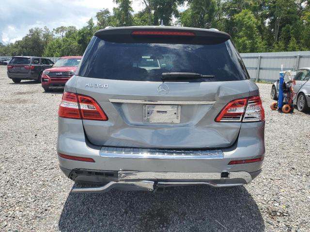 4JGDA5JB8EA272952 - 2014 MERCEDES-BENZ ML 350 GRAY photo 6