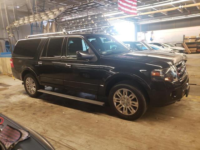 1FMJK2A55BEF29496 - 2011 FORD EXPEDITION EL LIMITED BLACK photo 4