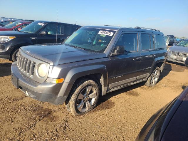 1J4NF4GB7BD281559 - 2011 JEEP PATRIOT LATITUDE GRAY photo 1