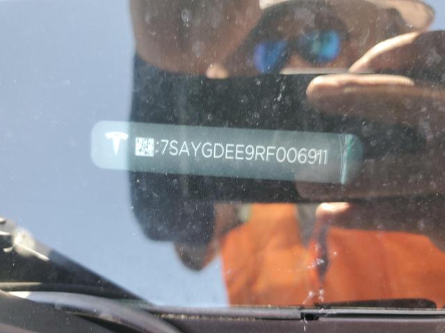 7SAYGDEE9RF006911 - 2024 TESLA MODEL Y Schwarz Foto 13