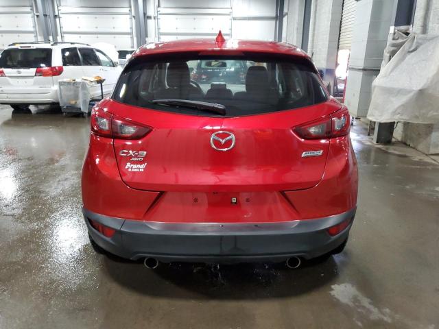 JM1DKFB73G0127652 - 2016 MAZDA CX-3 SPORT RED photo 6